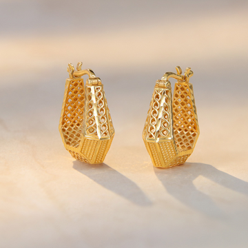 Era Uncut Gold Earring
